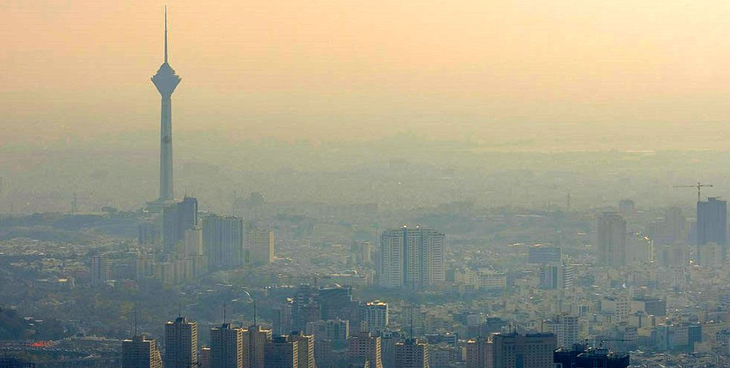 هوای تهران آلوده است