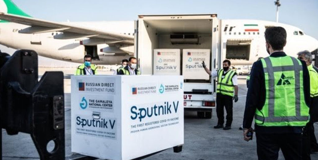 فردا دومین محموله واکسن روسی به تهران وارد می‌شود